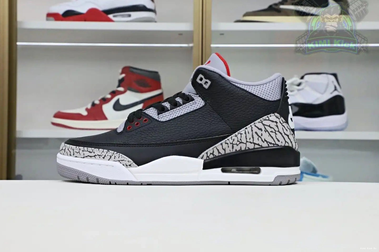 3 2018（854262-001） blackcement Kimikick Air Jordan  Jordan retro 0427